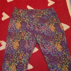 POP Fit Vibrant Patterned Track Pants